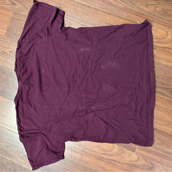 Polo by Ralph Lauren Burgundy Short Sleeve Tee - Picture 3 of 3